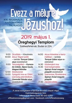 Regionális Karizmatikus Találkozónak ad otthont az Öreghegyi Plébánia május 1-jén